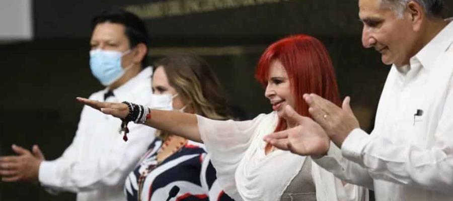 Layda Sansores rinde protesta como gobernadora de Campeche