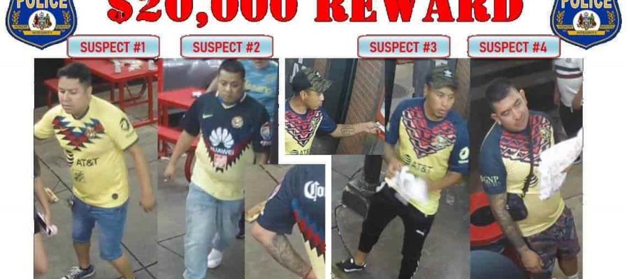 Ofrecen recompensa por americanistas que asesinaron a mexicano en EE. UU. Ofrecen recompensa por americanistas que asesinaron a mexicano en EE. UU.