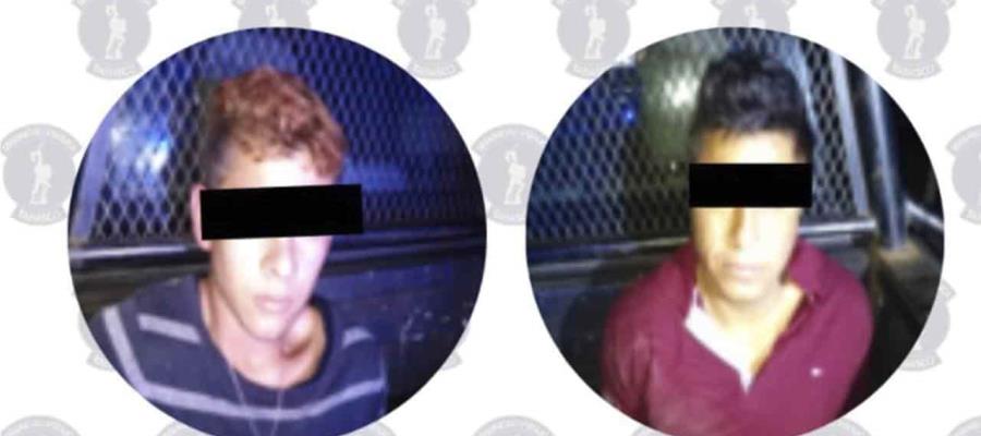 Aseguran a sujetos en Centro por robo y portación de arma de fuego Aseguran a sujetos en Centro por robo y portación de arma de fuego