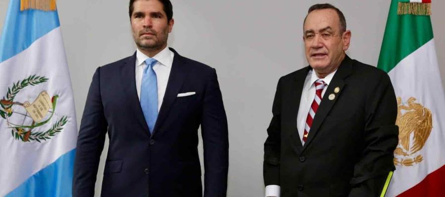 Se reúne presidente de Guatemala con el actor mexicano Eduardo Verástegui; formulan “estrategias que velen por la protección de la vida”