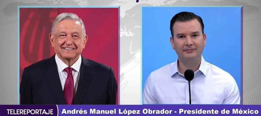 Felicitan ciudadanos, políticos y AMLO, a Telereportaje por 63 años de fundación