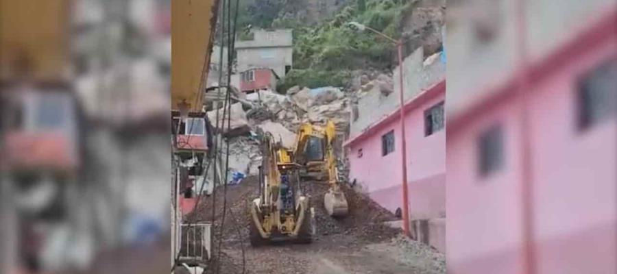 Hallan cuerpos de Paola y Dilan, tras derrumbe del cerro del Chiquihuite