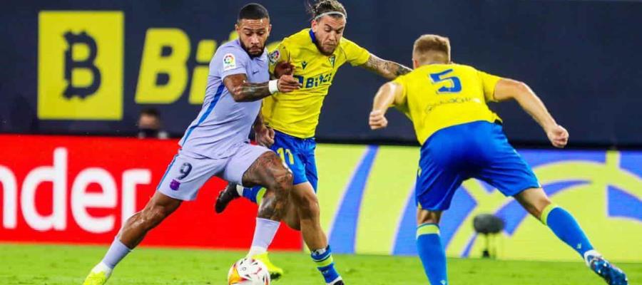 Barça empata contra el Cádiz y se aleja de la cima en LaLiga española