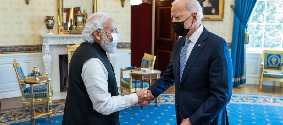 Se reúne Joe Biden con los líderes de Australia, Japón e India