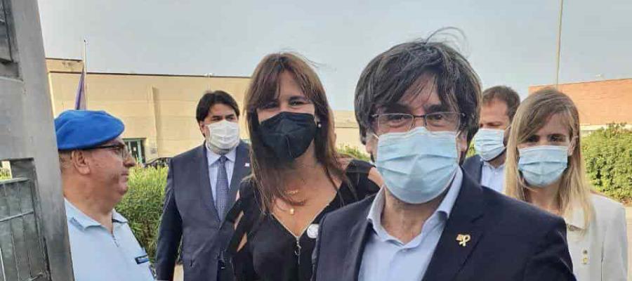 Queda en libertad el expresidente catalán Carles Puigdemont Queda en libertad el expresidente catalán Carles Puigdemont