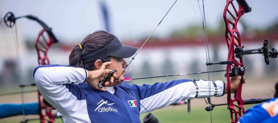 Gana Andrea Becerra bronce para México en Mundial de Tiro con Arco