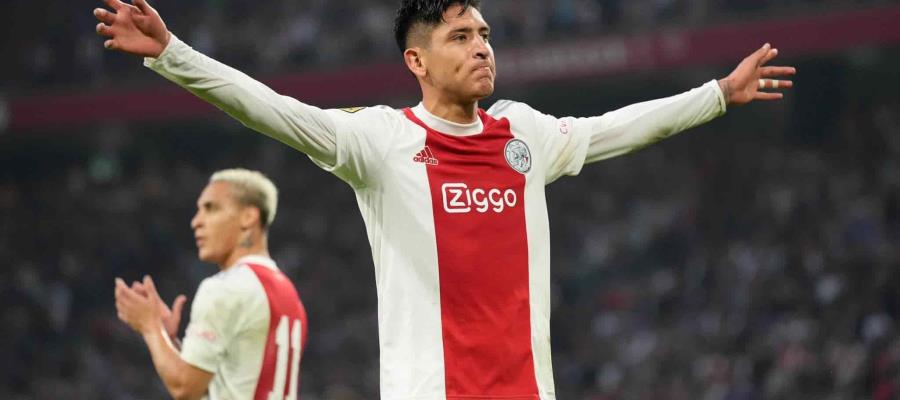 Anota Edson Álvarez en el triunfo del Ajax sobre el Groningen