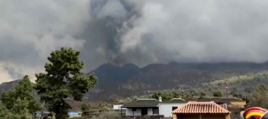 Volcán Cumbre vieja entra a su fase de erupción más explosiva Volcán Cumbre vieja entra a su fase de erupción más explosiva