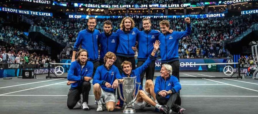 Europa gana la Laver Cup sin Federer, Nadal ni Djokovic Europa gana la Laver Cup sin Federer, Nadal ni Djokovic