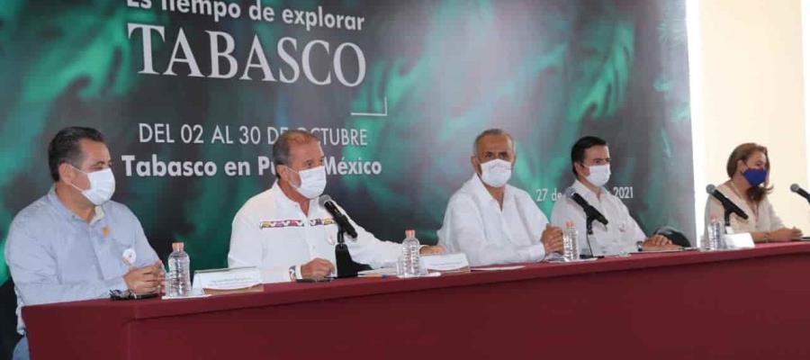 Promocionarán turísticamente a Tabasco durante octubre en espacio punto México
