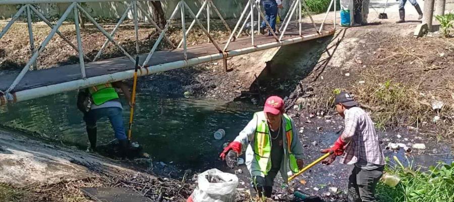 Promovería gobierno de Tabasco sanciones a quienes tiren basura en drenes