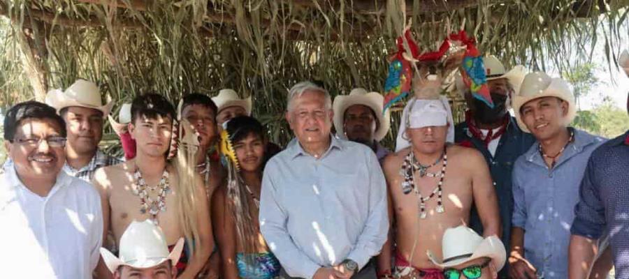 AMLO pide perdón al pueblo Yaqui por agravios del pasado