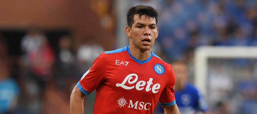 “Chucky” Lozano podría regresar a la actividad con el Napoli el próximo mes