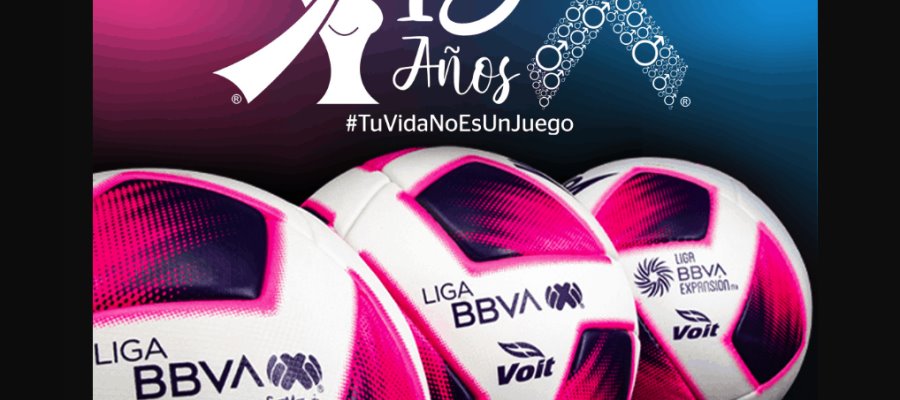 Liga MX lanza balón en campaña contra cáncer de mama y de próstata Liga MX lanza balón en campaña contra cáncer de mama y de próstata