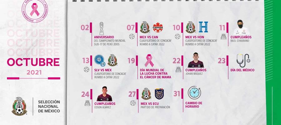 Concacaf define locaciones, fechas y horarios de Eliminatorias para México