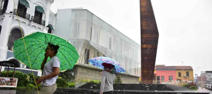 Lluvias muy fuertes de hasta 75 mm por frente frío número 2 prevé Conagua para Tabasco