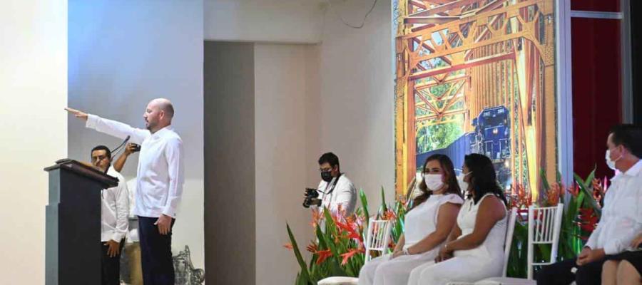 Promete nuevo edil de Tenosique “hacer que valga la pena ser parte de la ruta del Tren Maya”