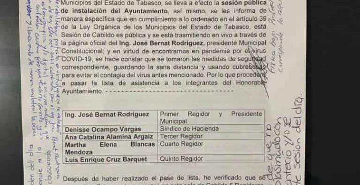 En medio de discrepancias, instalan Cabildo de Emiliano Zapata