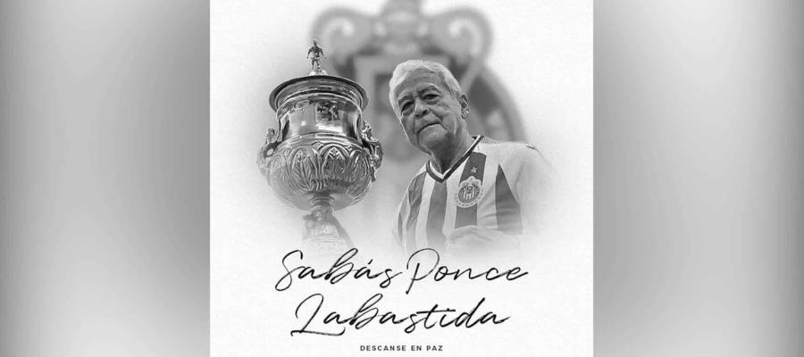 Fallece Sabas Ponce, icónico jugado de los Chivas y miembro del Campeonísimo Fallece Sabas Ponce, icónico jugado de los Chivas y miembro del Campeonísimo