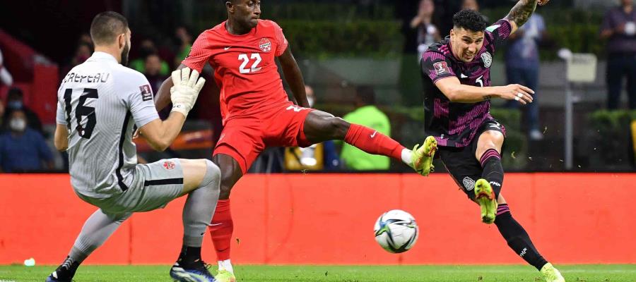 México empata 1-1 frente a Canadá en el Estadio Azteca