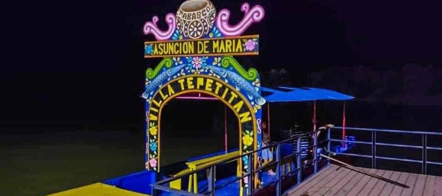 Tepetitán tiene trajinera