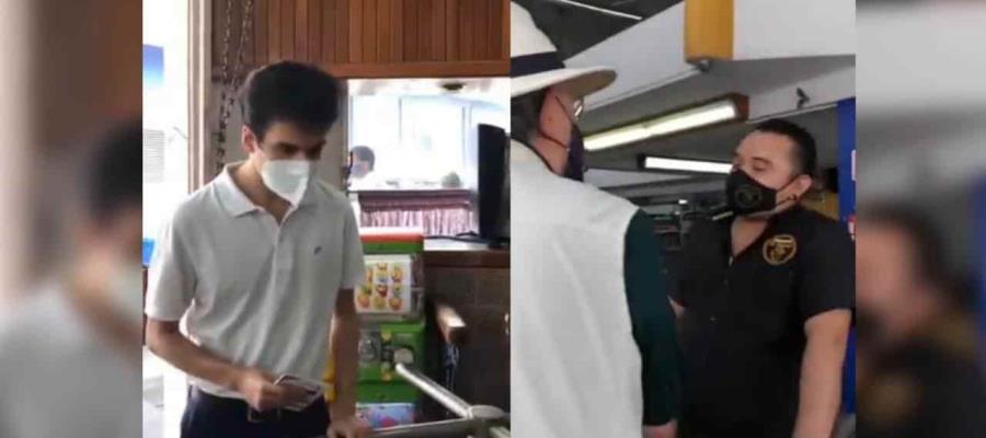 Niegan acceso a invidente en restaurante de Veracruz por contar con perro-guía