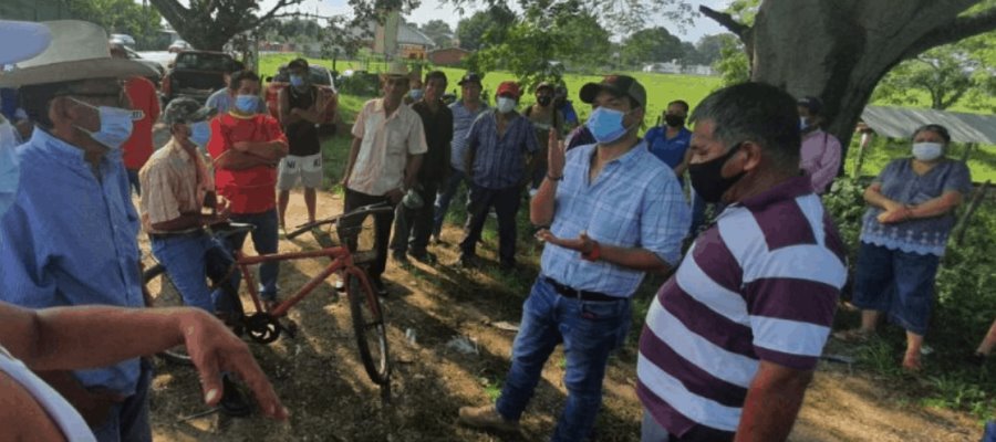 Se reúne Fabián Granier con ganaderos de Jalpa tras mortandad de reses