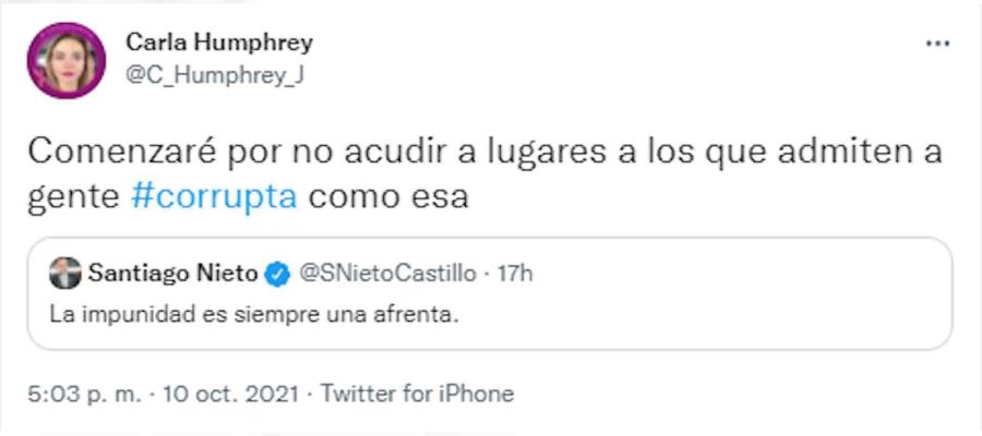 “La impunidad es siempre una afrenta”: Santiago Nieto; vinculan mensaje con Emilio Lozoya “La impunidad es siempre una afrenta”: Santiago Nieto; vinculan mensaje con Emilio Lozoya