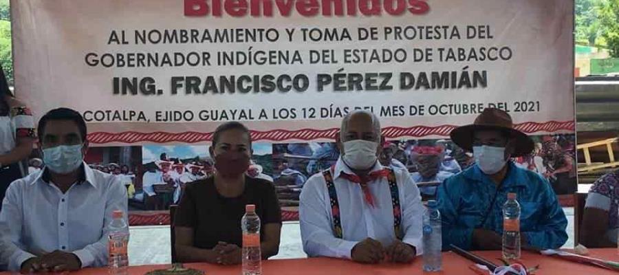 Toma protesta Francisco Pérez Damián como Gobernador Indígena de Tabasco Toma protesta Francisco Pérez Damián como Gobernador Indígena de Tabasco