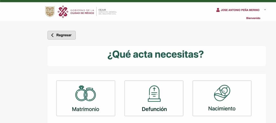 Ciudadanos de CDMX ya pueden imprimir actas de nacimiento, defunción y matrimonio desde casa Ciudadanos de CDMX ya pueden imprimir actas de nacimiento, defunción y matrimonio desde casa