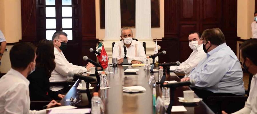 Gobernador Merino y embajador de Suiza en México… refrendan lazos de cooperación