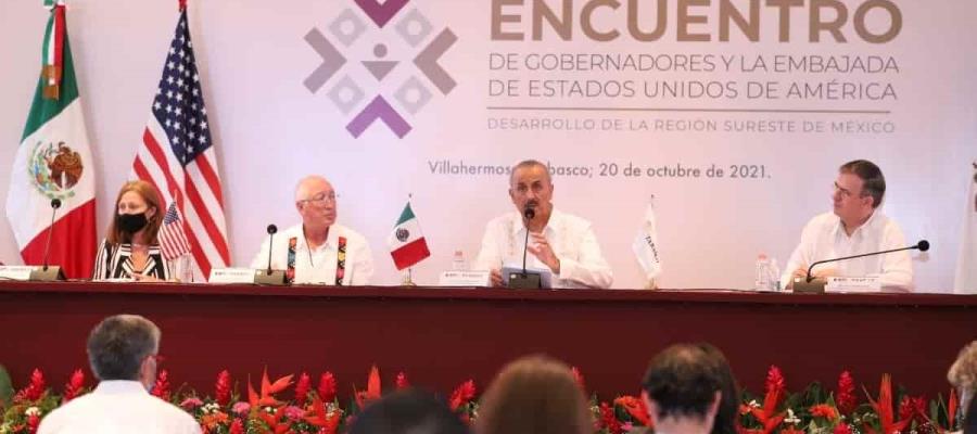“El desarrollo de la región sureste es inaplazable”: Carlos Merino en encuentro de gobernadores con Ken Salazar