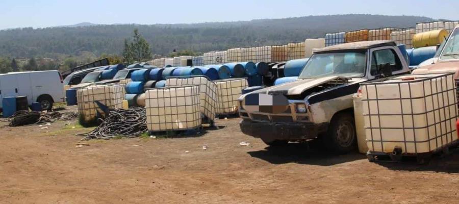 FGR ha asegurado más de dos millones y medio de litros de hidrocarburo en Hidalgo FGR ha asegurado más de dos millones y medio de litros de hidrocarburo en Hidalgo