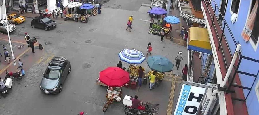 Llama YOH a vendedores ambulantes a liberar inmediaciones del mercado Pino Suárez