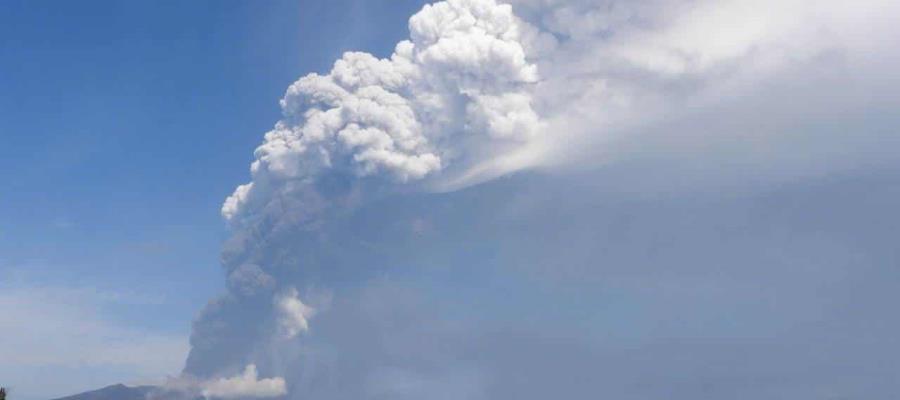 Registra volcán Etna nueva erupción Registra volcán Etna nueva erupción