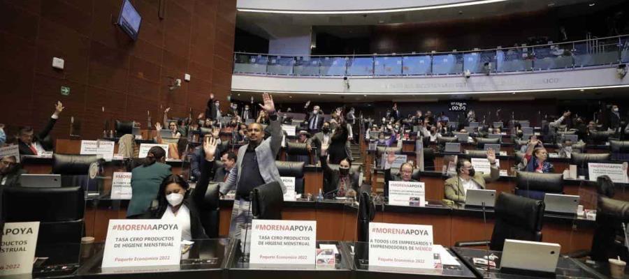 Eliminan IVA a productos de higiene menstrual