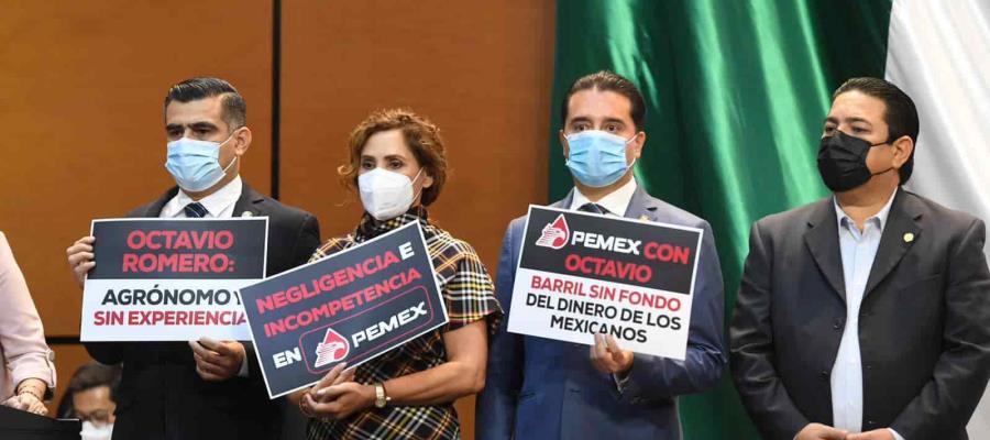 Pérdidas de Pemex se ubicaron en más de 480 mil millones de pesos en 2020: PAN