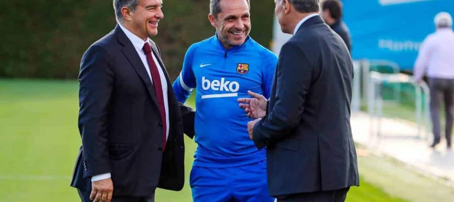 Sergi Barjuán llega como DT interino del Barça