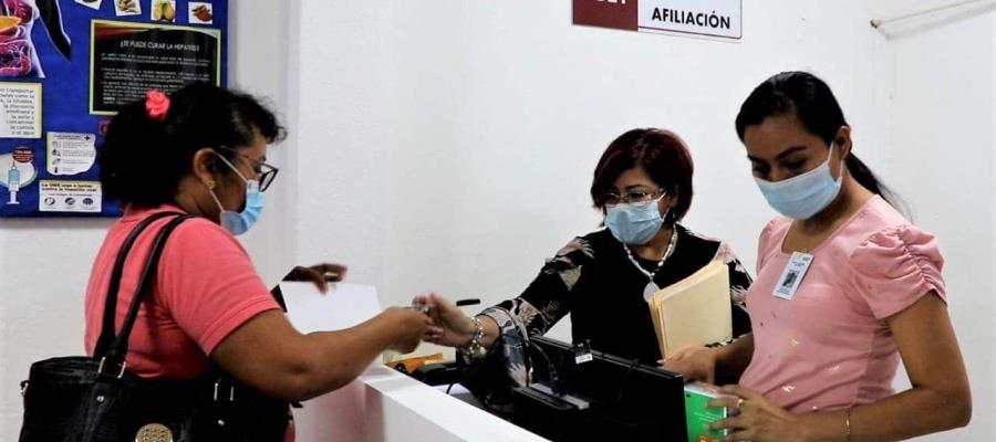 Apertura ISSET módulo de Afiliación en el Centro regional de Comalcalco