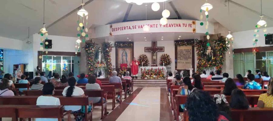 Piden feligreses a San Judas en su día salud y tranquilidad