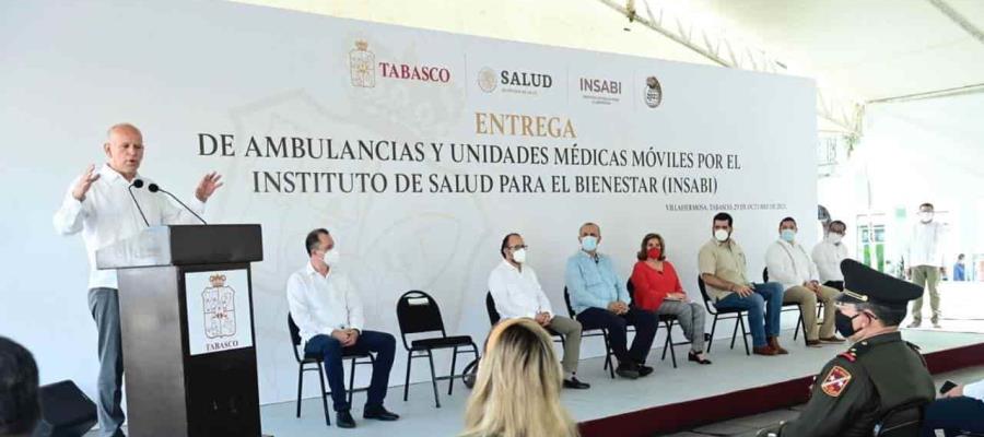 Anuncia INSABI reconversión de hospitales COVID en Tabasco y proceso de reasignación de médicos