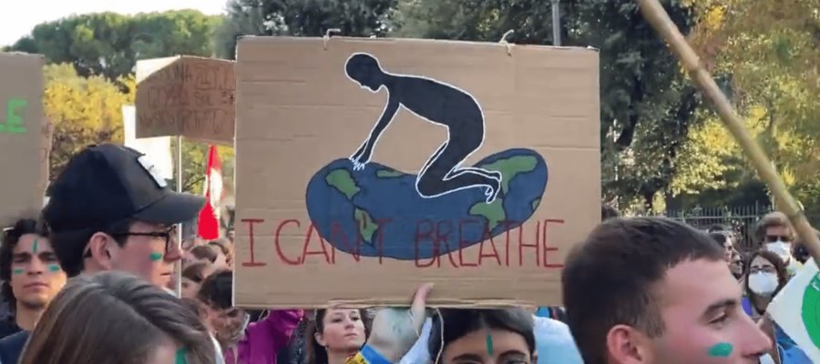 Toman manifestantes calles de Roma en medio de la cumbre del G20