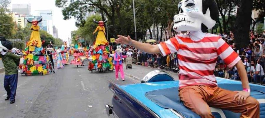 Celebra CDMX con magno desfile el Día de Muertos