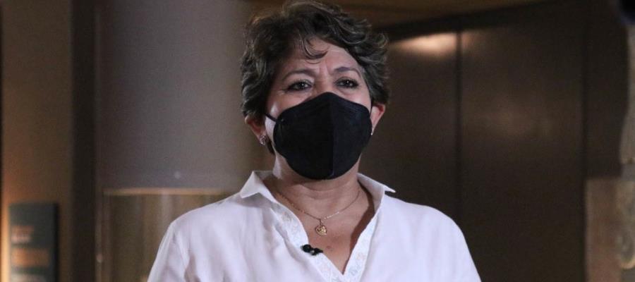Reitera Delfina Gómez que contagios en escuelas son mínimos