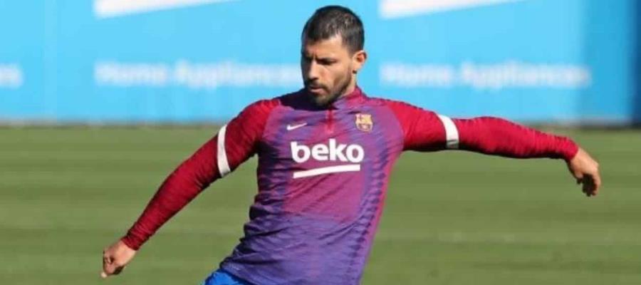 Kun Agüero es baja por tres meses más en el Barça