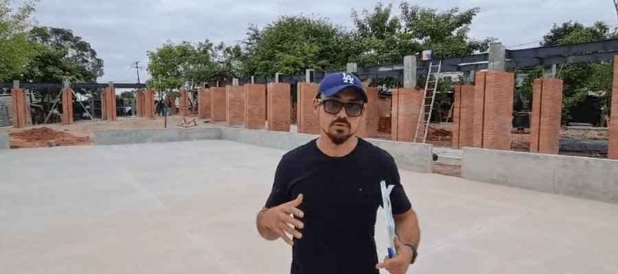 Supervisa titular de SEDATU avances de obras en Tenosique 