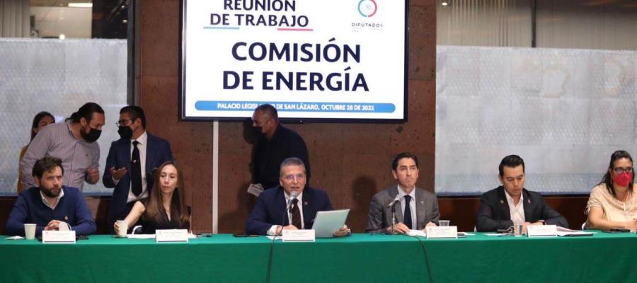 Desmiente Comisión de Energía que Reforma Eléctrica se vaya discutir en 2022