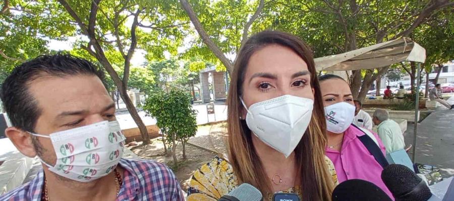 Pide Soraya Pérez a Katia Ornelas no llevar sus diferencias con dirigencia al ámbito legislativo