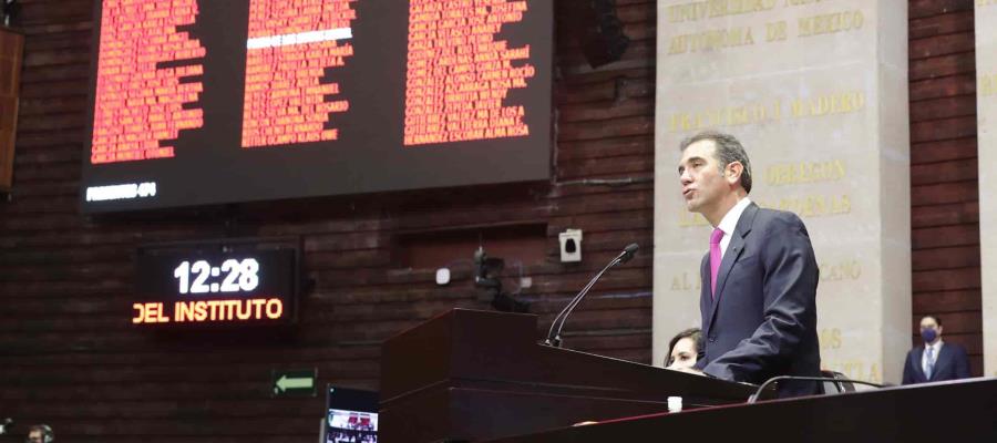 Respalda PRD nacional a Lorenzo Córdova tras comparecencia en el Senado Respalda PRD nacional a Lorenzo Córdova tras comparecencia en el Senado