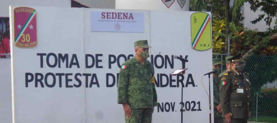 Asume el coronel Gerardo Arroyo Mayorga la dirección del Hospital Militar de Villahermosa